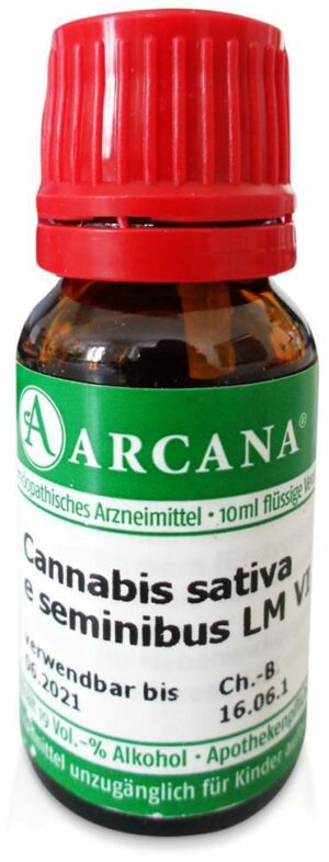 Cannabis Sativa E Seminibus Lm 6 10 ml Dilution