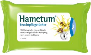 Hametum Feuchtpflegetücher Mit Hamamelis 12 Stück