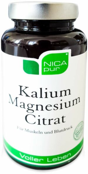 Nicapur Kalium Magnesium Citrat 60 Kapseln