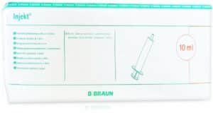 Braun Injekt Spritze 10 ml Luer Exzentrisch 100 X 10 ml Spritzen