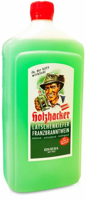 Riviera Holzhacker Latschenkiefer-Franzbranntwein 1000 Ml...