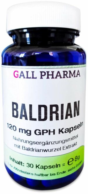 Baldrian 120 mg Gph Kapseln 30 Stück