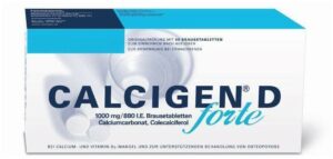 Calcigen D Forte 1000 mg 880 I.E. 40 Brausetabletten