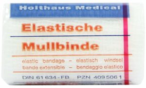 Mullbinden 4 m x 6 cm Elastisch 1 Stück