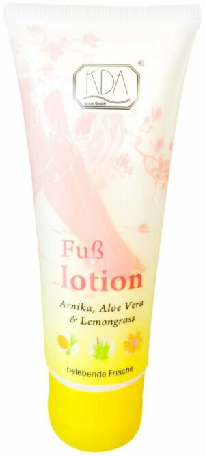 Fußlotion Mit Arnika Aloe Vera Lemongras 75 ml Lotion