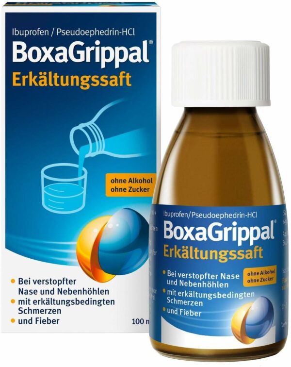 BoxaGrippal Erkältungssaft 100 ml