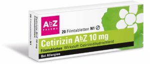 Cetirizin Abz 10 mg 20 Filmtabletten