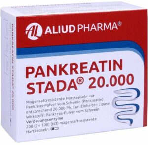 Pankreatin Stada 20.000 200 Magensaftresistente Hartkapseln