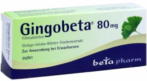 Gingobeta 80 mg 30 Filmtabletten