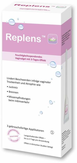 Replens Sanol Vaginalgel 3 Vorgefüllte Applikatoren