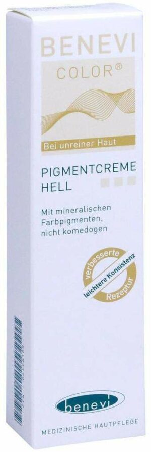 Benevi Color Pigmentcreme Hell 20 ml