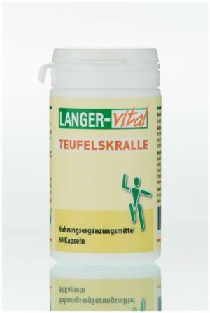 Teufelskralle 250mg + Vitamin C+ Zink+ Selen Kapseln  60 Kapseln