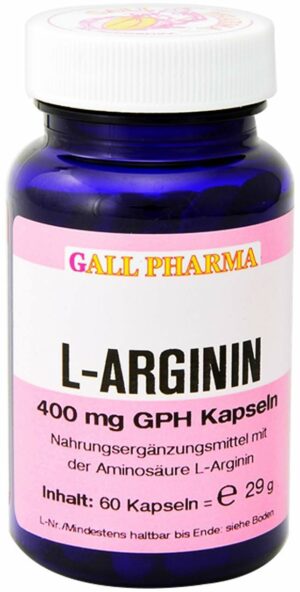 L-Arginin 400 mg 60 Kapseln