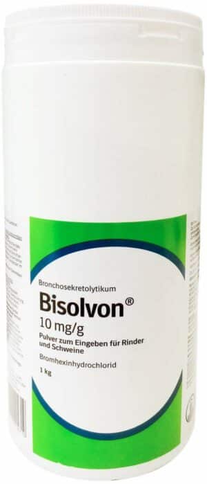 Bisolvon Für Rinder und Schweine 1000 G Pulver