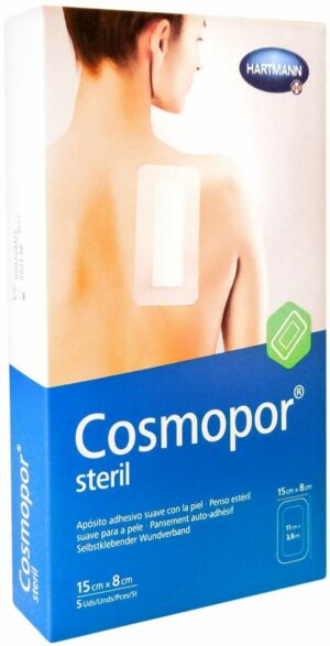 Cosmopor Steril 8 X 15 cm 5 Pflaster