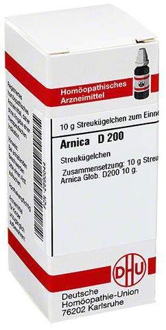 Arnica D200 DHU 10 g Globuli