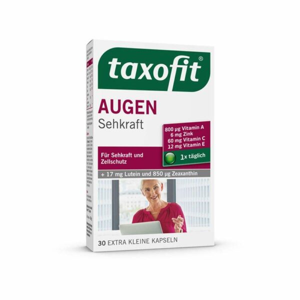 Taxofit Augen Sehkraft 30 Kapseln