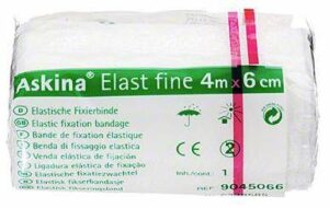 Askina Elast Fine Binde 4 M X 6 cm Cellophaniert 1 Binde