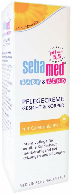 Sebamed Baby & Kind Pflegecreme Mit Calendula 75 ml