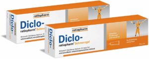 Diclo ratiopharm 2 x 150 g Schmerzgel