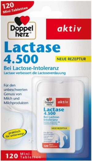 Doppelherz Lactase 4.500  120 Tabletten
