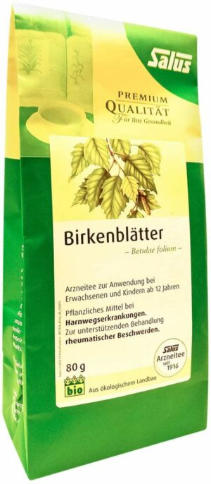 Birkenblätter Tee Bio Betulae Folium Lus