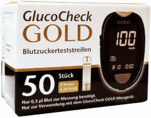 Gluco Check Gold Blutzuckerteststreifen