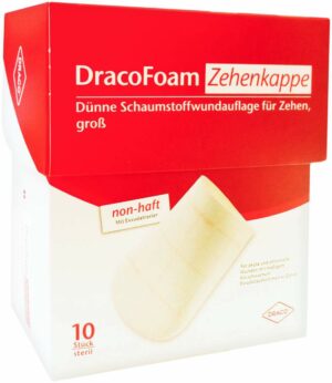 Dracofoam Zehenkappe Groß 10 Stück