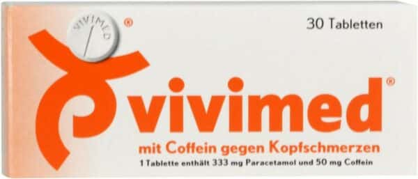 Vivimed mit Coffein 30 Tabletten