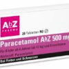 Paracetamol Abz 500 mg 20 Tabletten