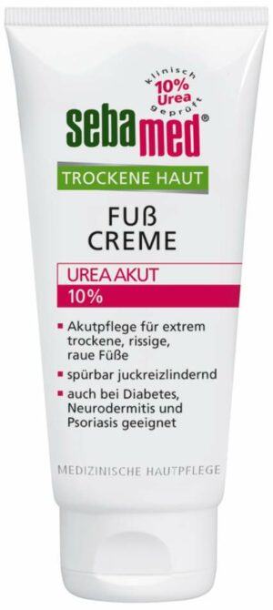 Sebamed trockene Haut Fußcreme 10 % Urea akut 100 ml