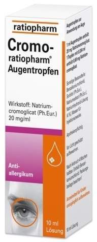 Cromo ratiopharm 10 ml Augentropfen