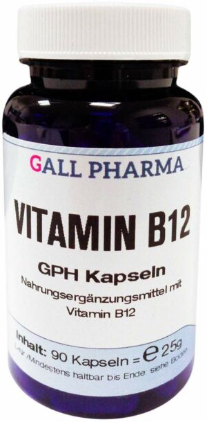 Vitamin B12 3 µg Gph 90 Kapseln