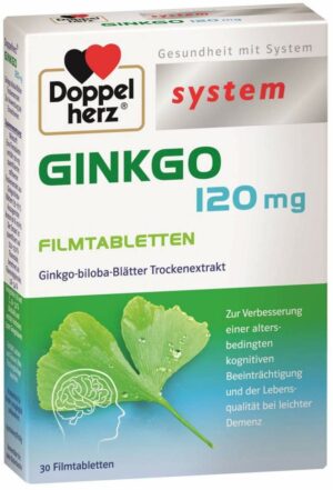 Doppelherz System Ginkgo 120 mg 30 Tabletten