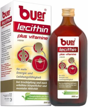 Buer Lecithin Plus Vitamine 500 ml Flüssig