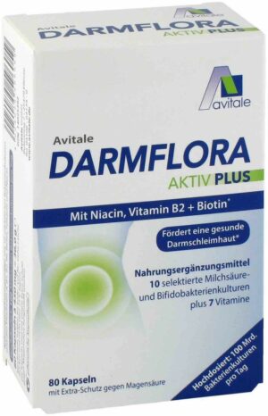 Darmflora Aktiv Plus 80 Kapseln