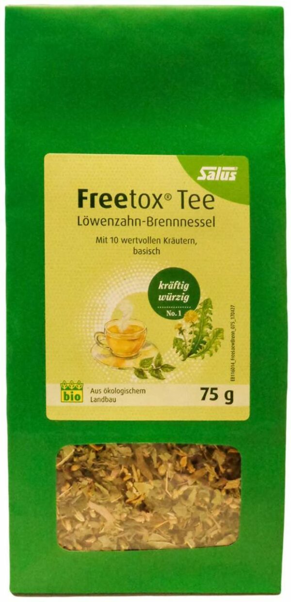 Freetox Tee Löwenzahn-Brennnessel Bio Salus 40 Filterbeutel
