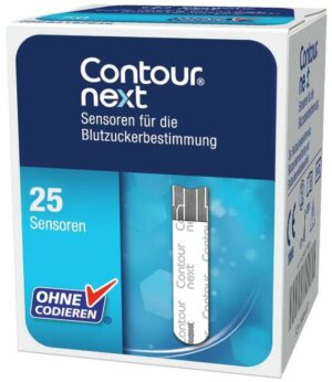 Contour Next Sensoren 25 Teststreifen