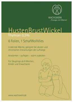 Husten Brust Wickel Thymian Wachswerk 6 Folien