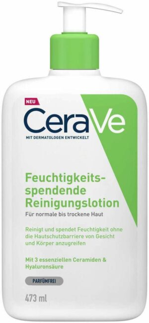 CeraVe Feuchtigkeitsspendende Reinigungslotion 473 ml