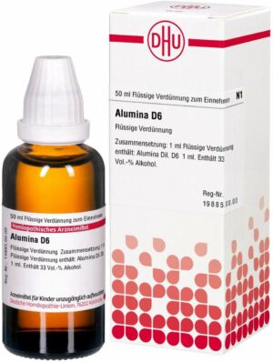 Alumina D6 Dhu 50 ml Dilution