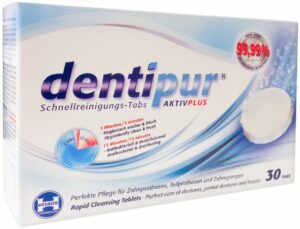 Dentipur Schnellreinigungstabletten 30 Stück