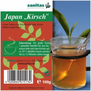 Grüner Tee Japan Kirsch 250 G