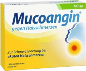 Mucoangin Minze 18 Lutschtabletten