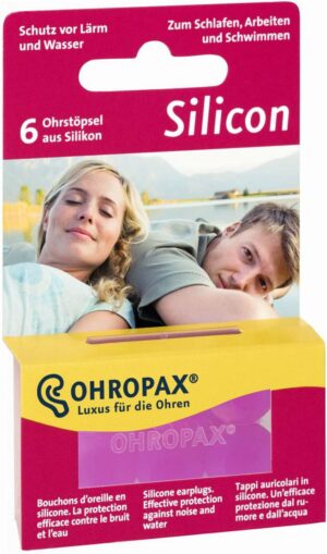 Ohropax Silicon Ohrstöpsel 6 Stück