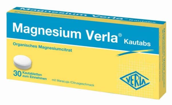 Magnesium Verla Kautabs 30 Stück