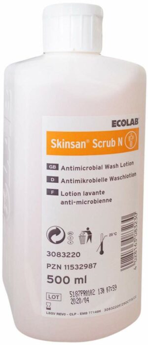 Skinsan Scrub N Antimikrobielle Waschlotion