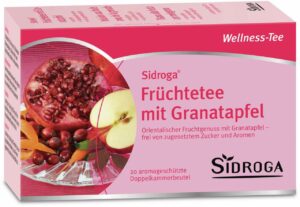 Sidroga Wellness Früchtetee Mit Granatapfel 20 Filterbeutel