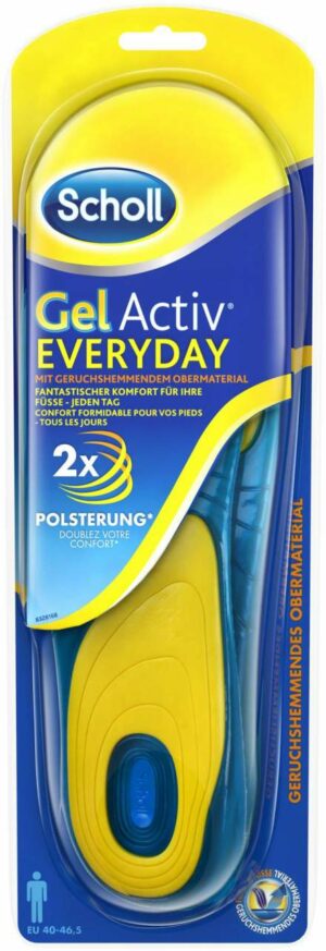 Scholl Gelactiv Einlegesohle Everyday Men 2 Stück