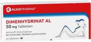 Dimenhydrinat Al 50 mg 20 Tabletten